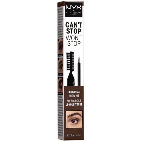 NYX PROFESSIONAL MAKEUP Can't Stop Won't Stop Longwear Brow Ink Kit Es
