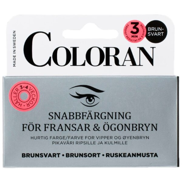 Snabbfärgning För Ögonfransar & Ögonbryn, Coloran Frans- & Ögonbrynsfärg