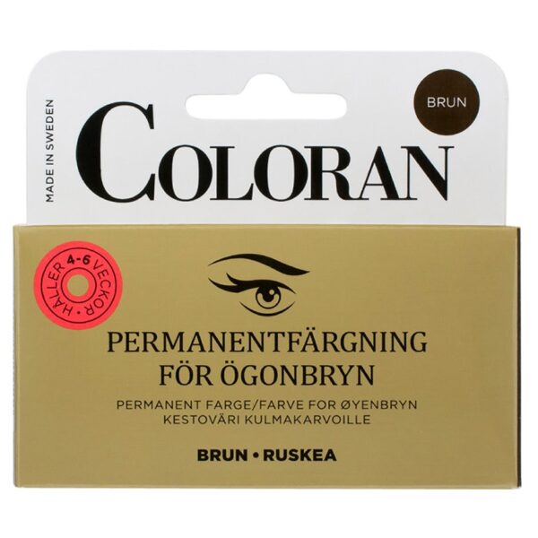 Eyebrow Colour, 8 ml Coloran Ögonbrynsfärg & Trimmers