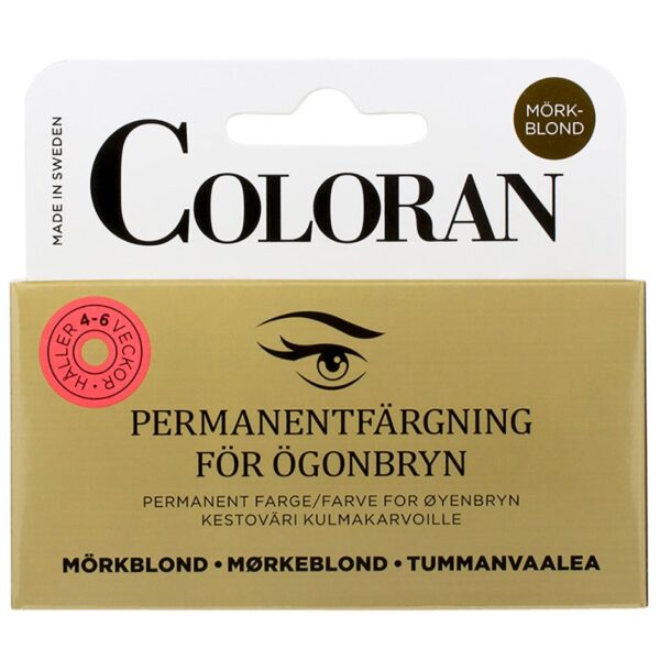 Eyebrow Colour, 8 ml Coloran Ögonbrynsfärg & Trimmers
