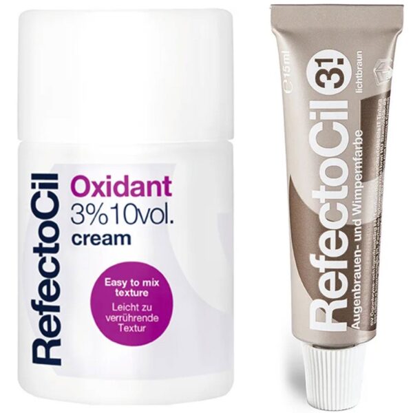 Eyebrow Color & Oxidant 3% Creme, RefectoCil Makeup - Smink