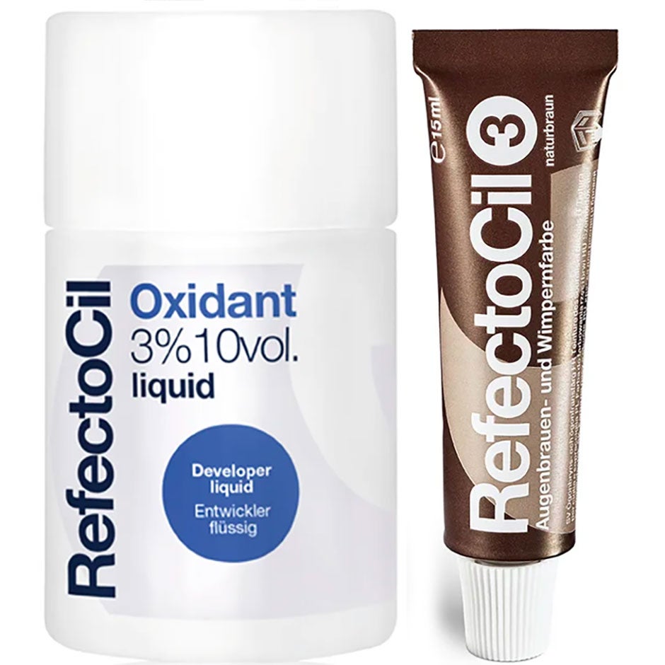 Eyebrow Color & Oxidant 3% Liquid, RefectoCil Frans- & Ögonbrynsfärg Eyebrow Color & Oxidant 3% Liquid, RefectoCil Frans- & Ögonbrynsfärg