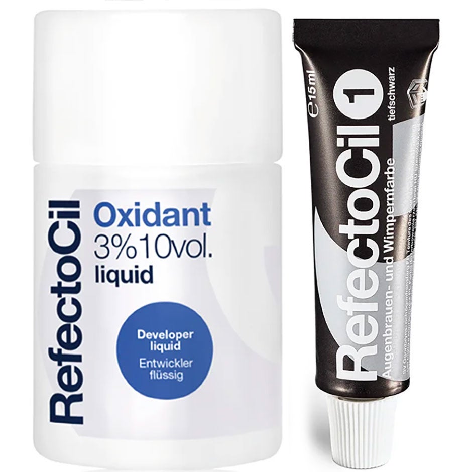 Eyebrow Color & Oxidant 3% Liquid, RefectoCil Frans- & Ögonbrynsfärg Eyebrow Color & Oxidant 3% Liquid, RefectoCil Frans- & Ögonbrynsfärg