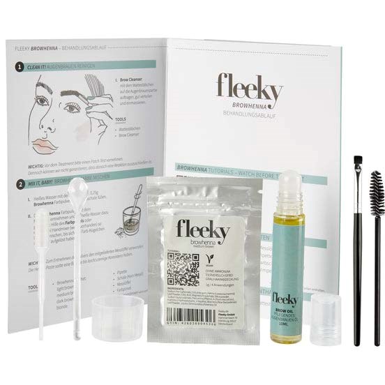 Fleeky Browhenna Mini Kit Light Brown