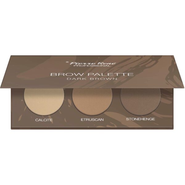 Pierre Rene Brow Palett 02 Dark Brown